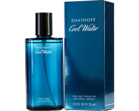 Cool Water By Davidoff 2.5 Oz Edt Spray For Men