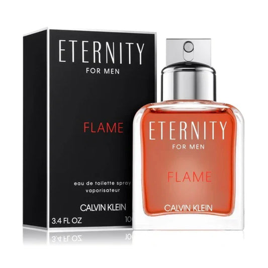 Eternity Flame by Calvin Klein 3.4Oz M Edt Spray