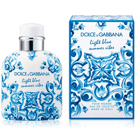 Dolce & Gabbana Light Blue Summer Vibes 2.5 oz EDT For Men